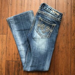 Express ReRock Bootcut Jeans